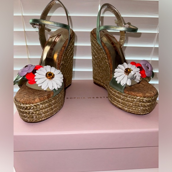 Sophia Webster Wildflower Espadrille - Picture 10 of 13